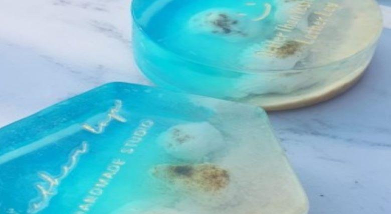 로비이벤트] 조개 껍질 데코 노버기 비누 타블렛(5세이상/아이혼자)/재료비포함 이미지