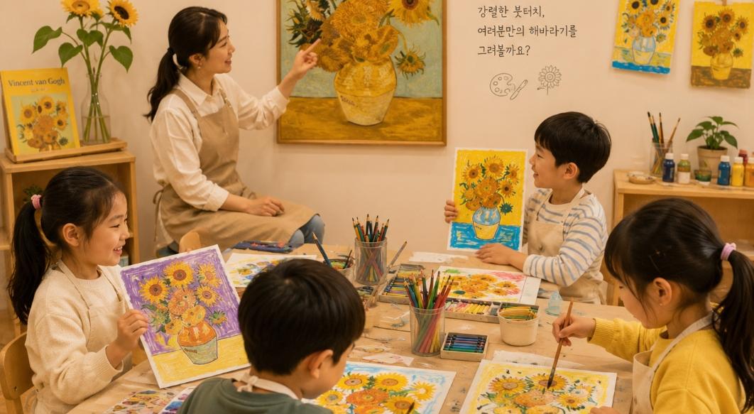 가을 슈마츠와 함께하는 명화 여행 4- 고흐의 해바라기/1회 이미지