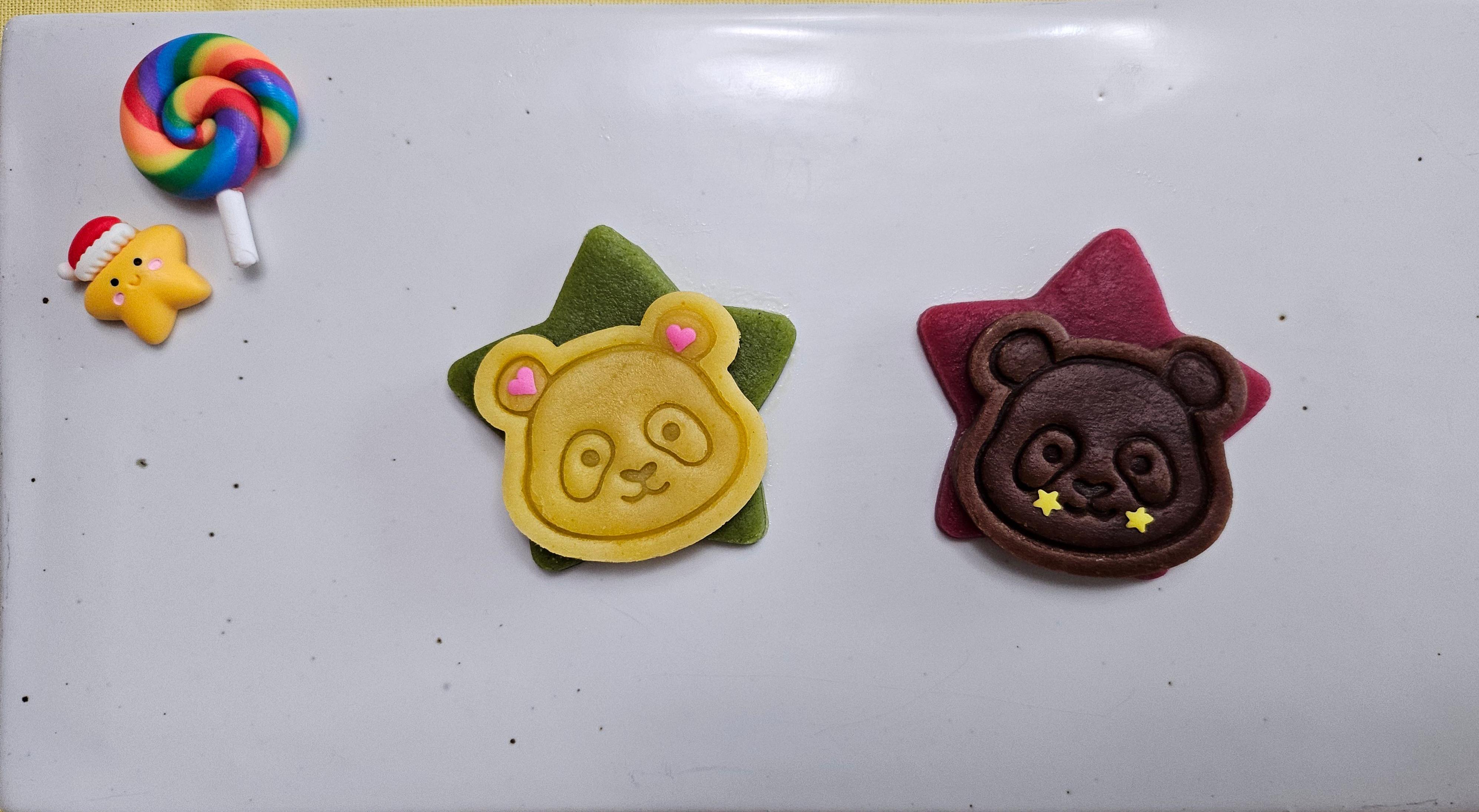 쿠키] 귀여운 판다곰 쿠키 만 엄마랑 1회 이미지
