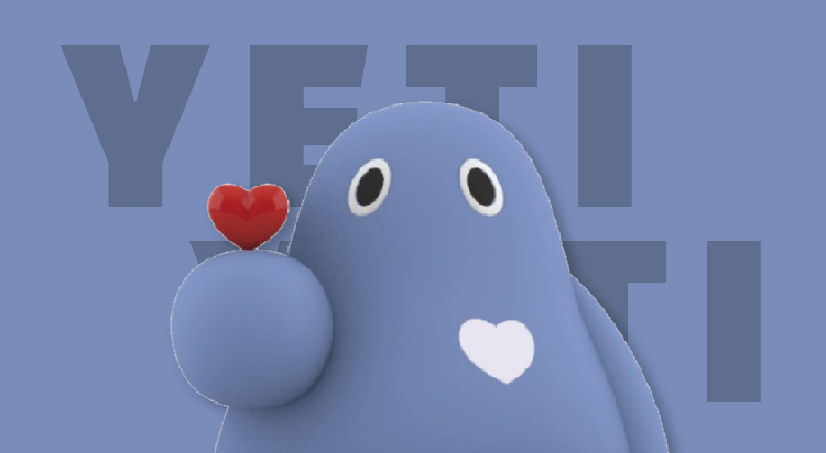 < FIND LOVE >
안기면 하트가 반짝!
7M 초대형 '예티' 사진