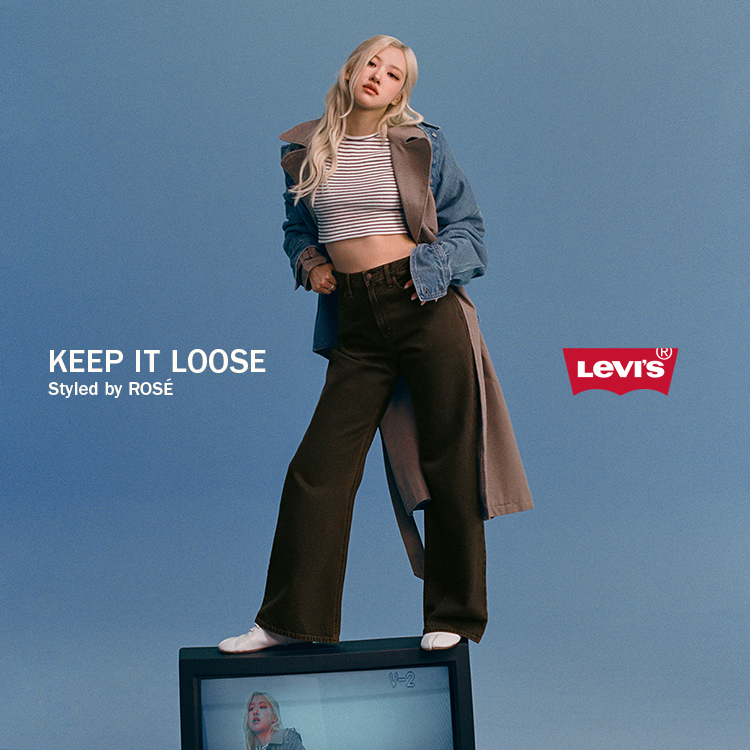 Levi's x Rosé POP-UP 안내 이미지
