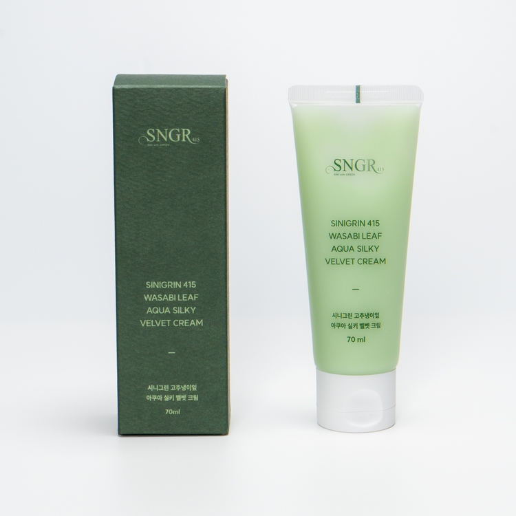 고추냉이잎 아쿠아 
실키 벨벳 크림 (70ml) 이미지