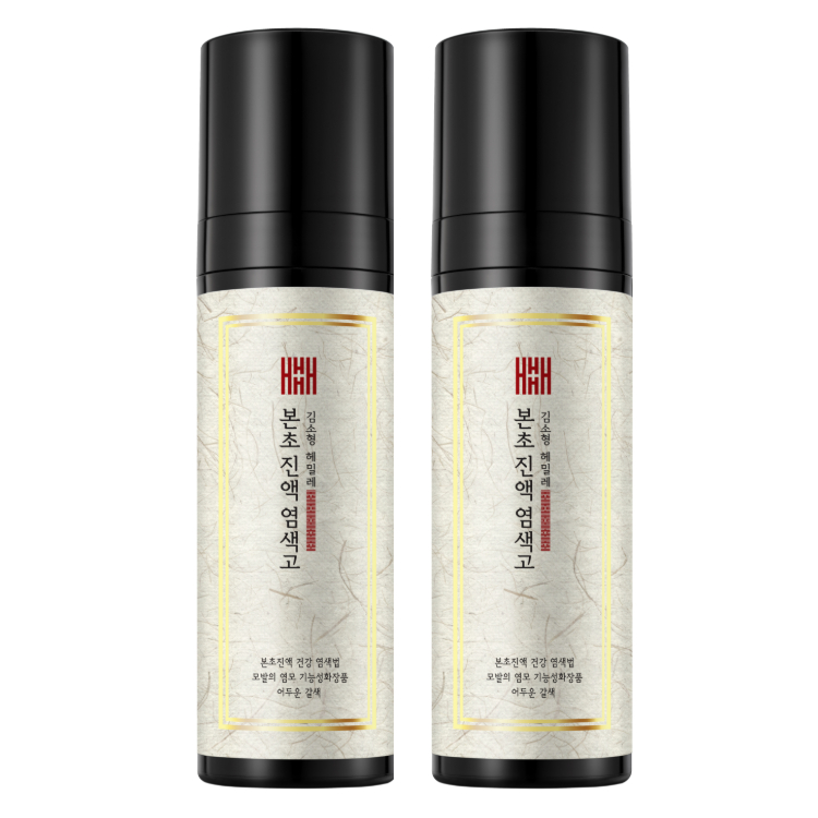 본초진액 염색고 200ml (어두운 갈색, 밝은 갈색) 이미지