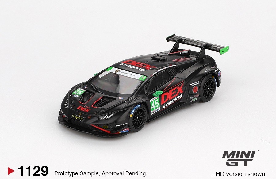 미니지티(1129-BL) 람보르기니 우라칸 GT3 
EVO2 No.45 DEX Imaging 2024 
IMSA 데이토나24시 (블리스터 패키지) 이미지