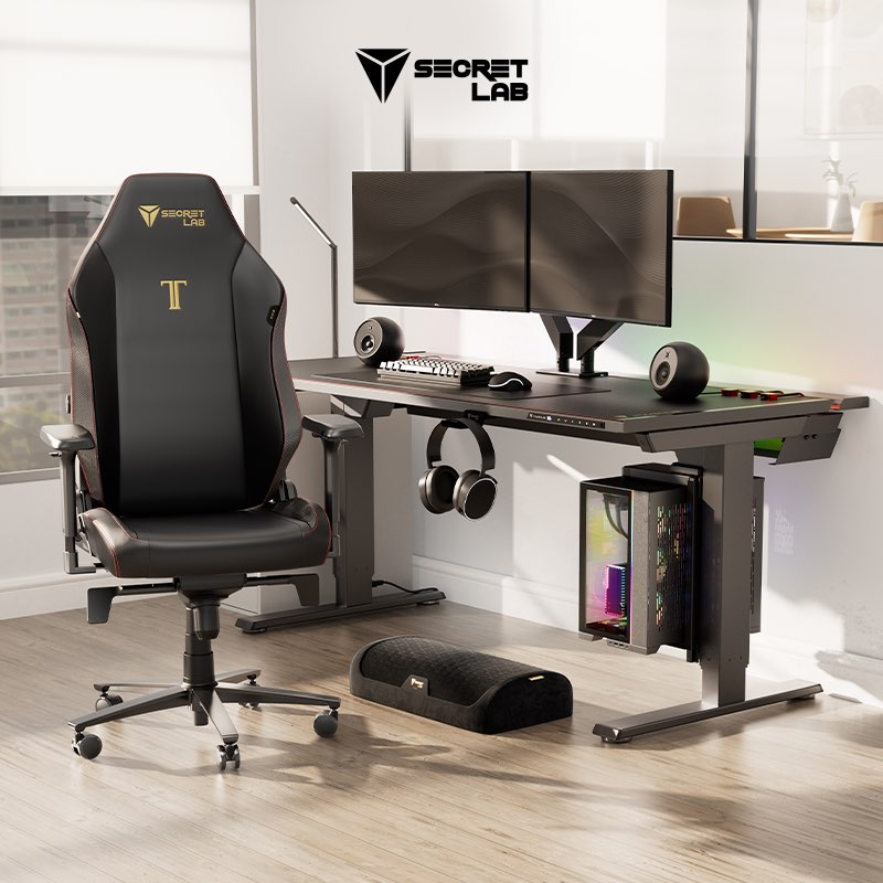 TITAN Evo 의자 +
MAGNUS Pro 
모션 데스크 번들 +
액세서리(무료 증정)