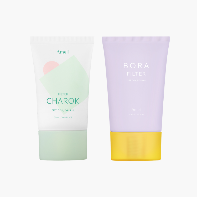 차록&보라 필터
1+1