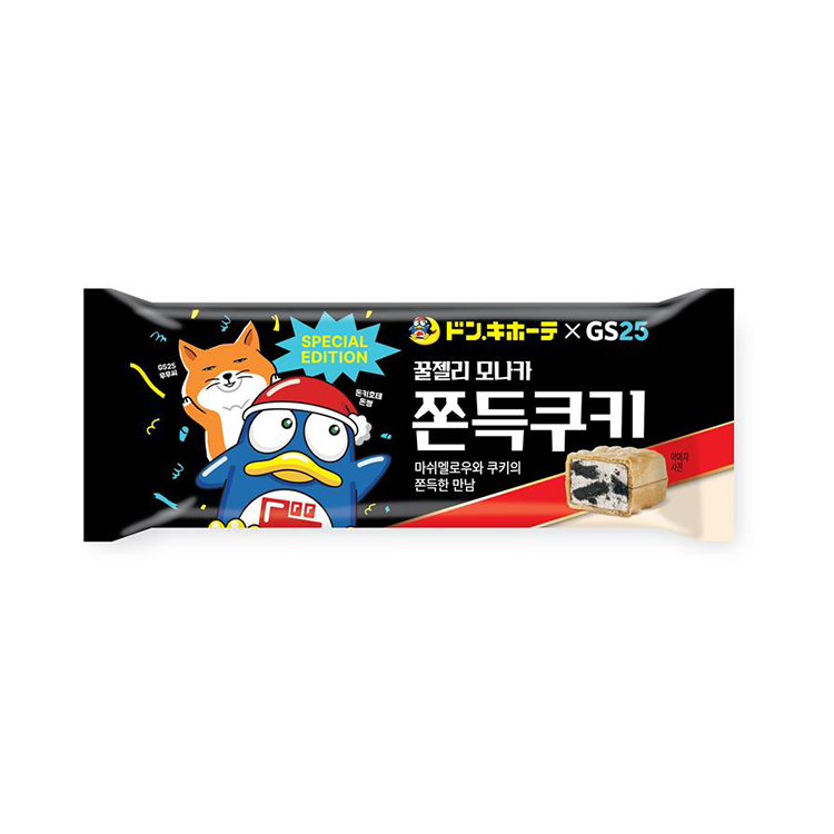 돈키호테 X GS25
꿀젤리 모나카
쫀득쿠키