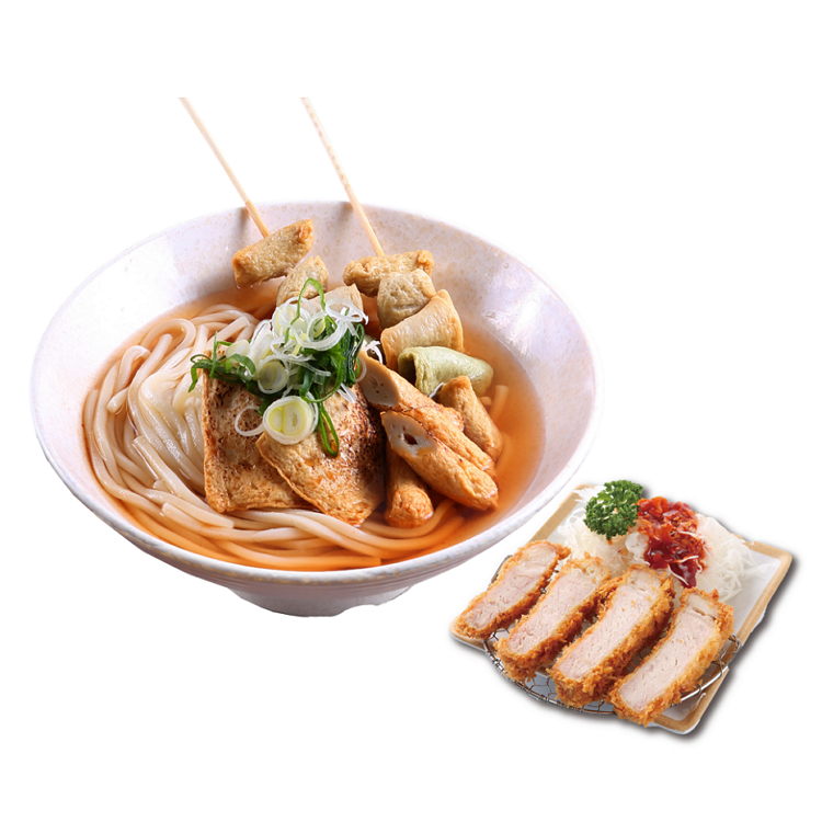 어묵꼬치우동정식