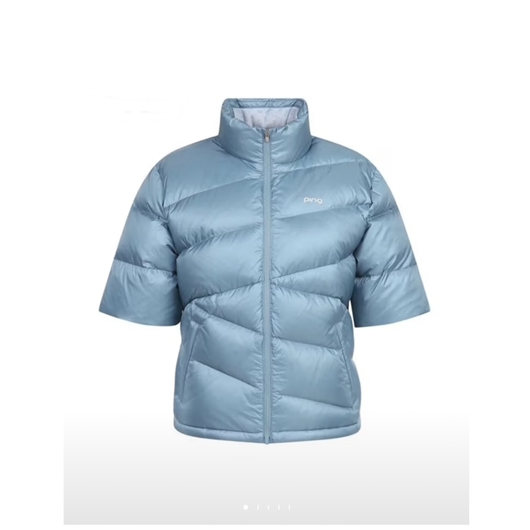 여성 반팔구스 다운