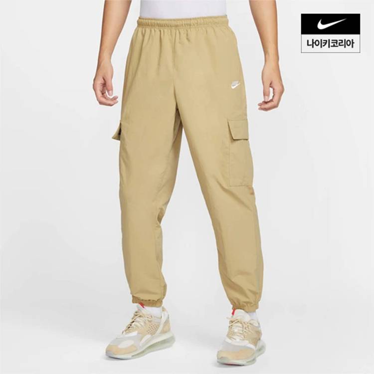 남성 우븐 카고팬츠