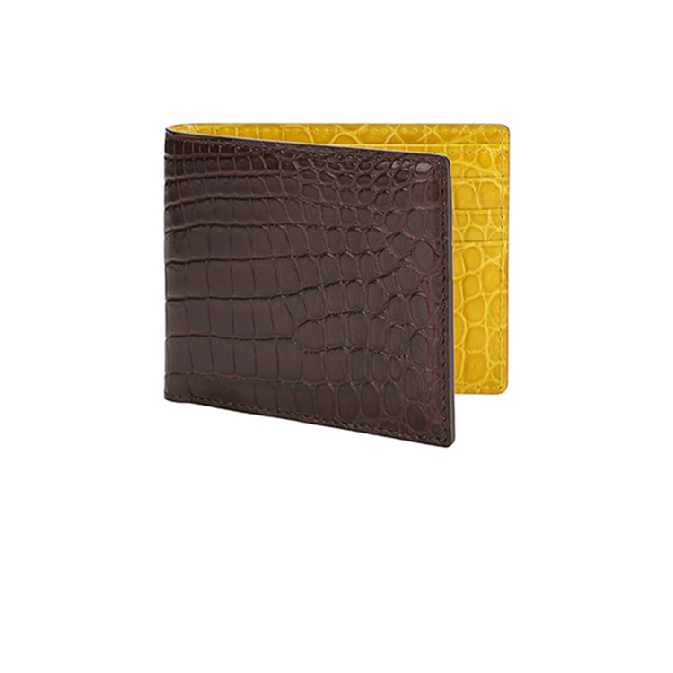 바바로사 악어가죽 
반지갑 더블문
