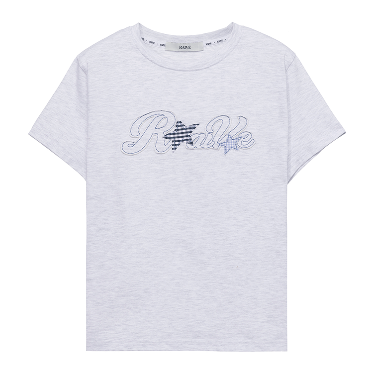 Raive Embroidered 
Applique T-shirts