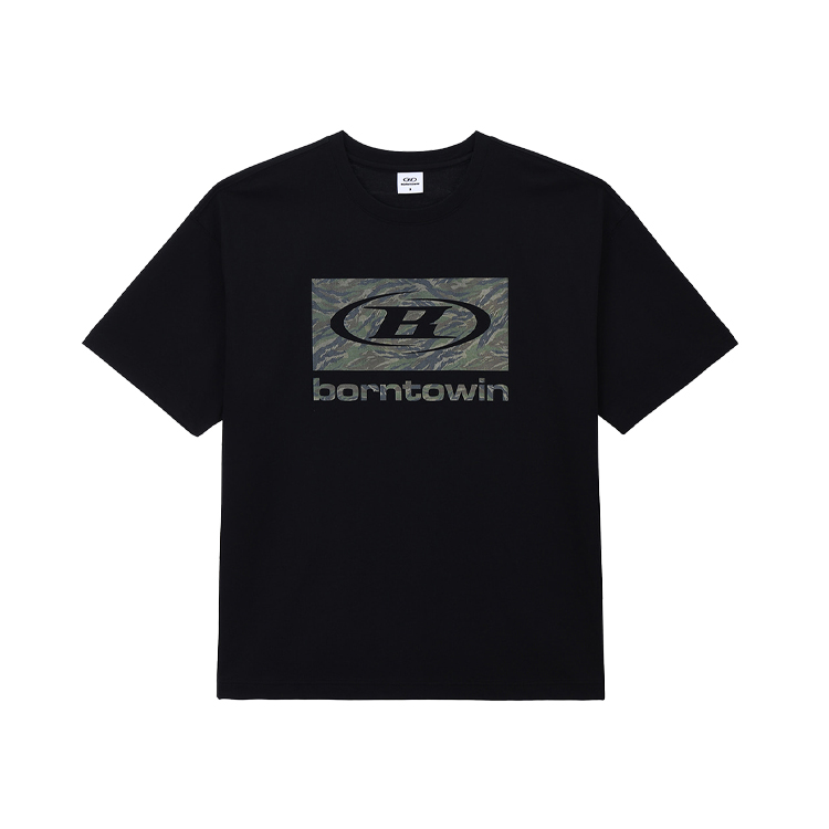 CAMO BOX LOGO T-SHIRTS