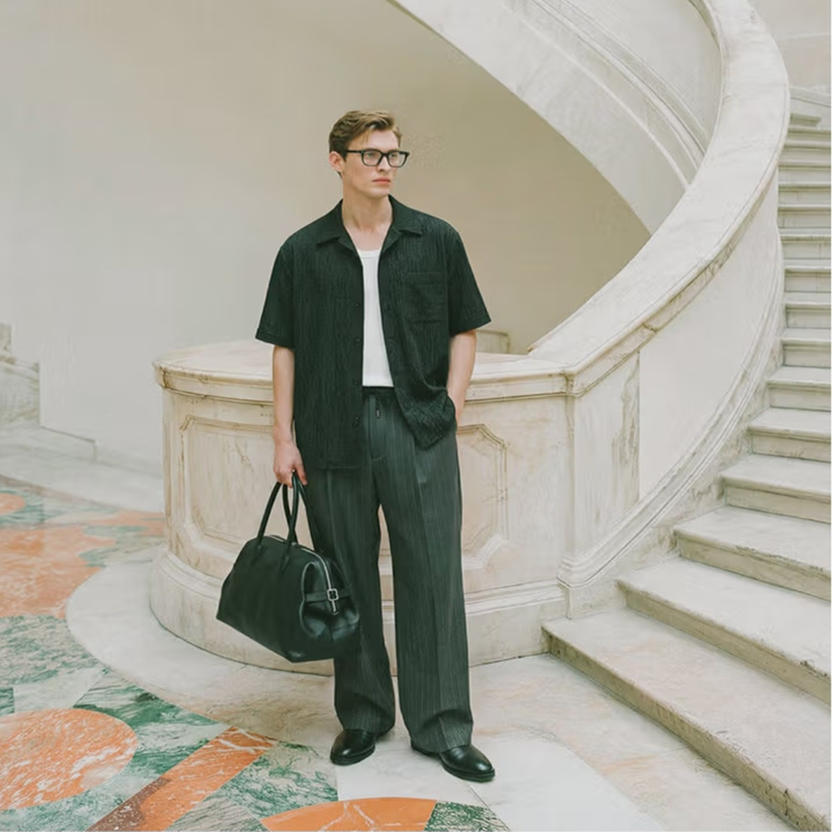 [26SS] Summer Pleats_Comfort Fit_셋업 반팔 셔츠