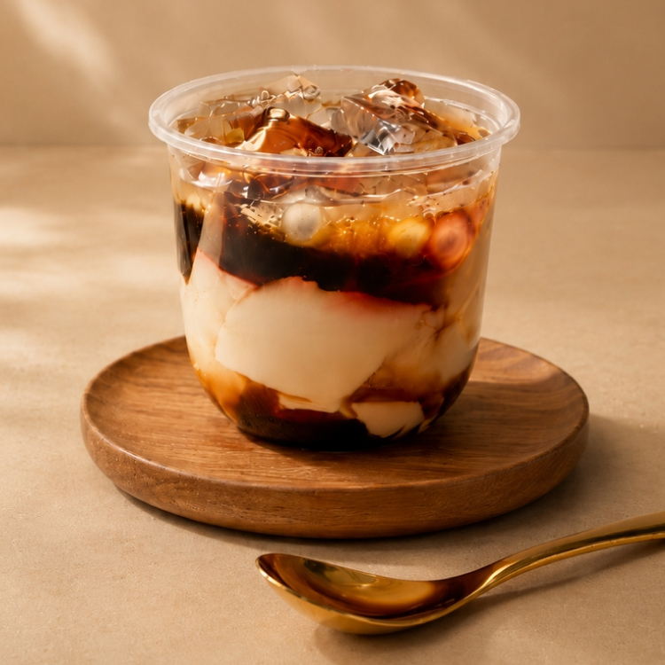 흑당 또우화