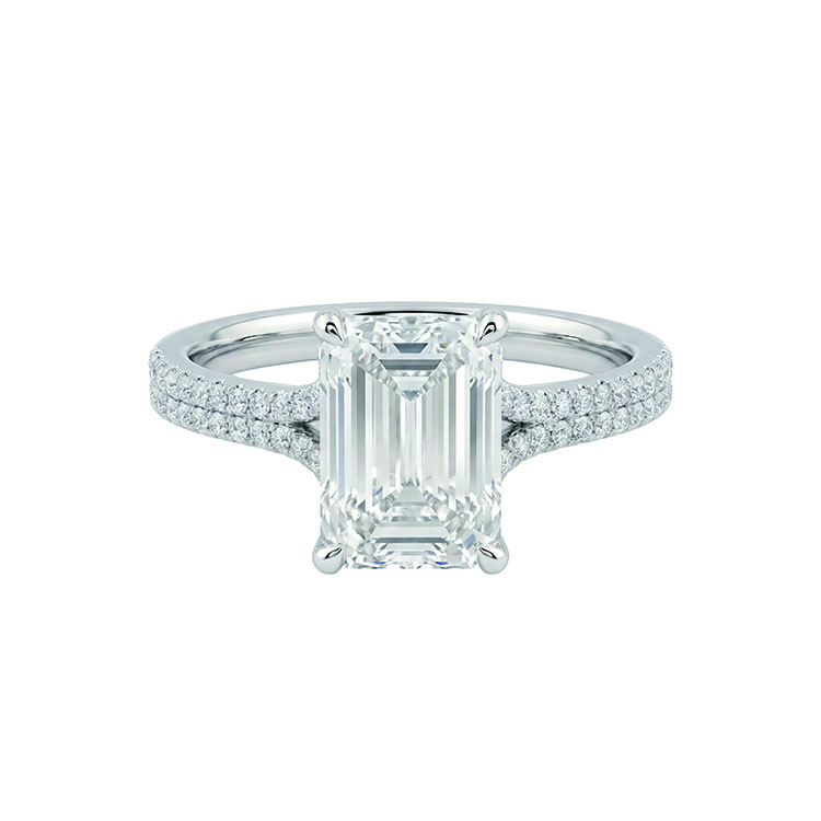 3ct 18k WG