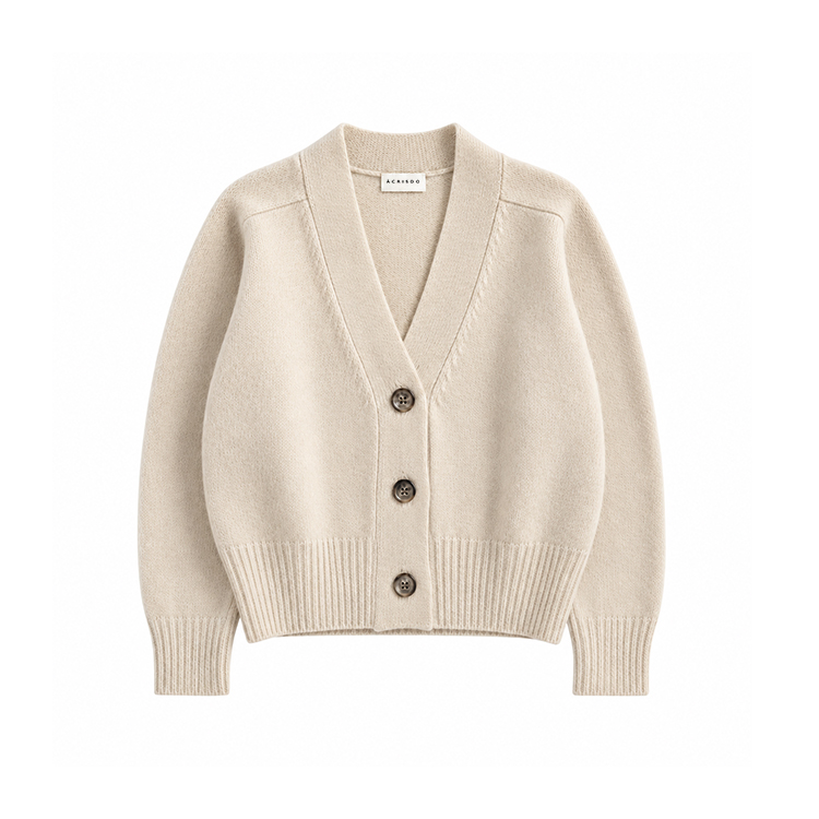 Cashmere 100%
The Bern Cardigan
(6 colors)