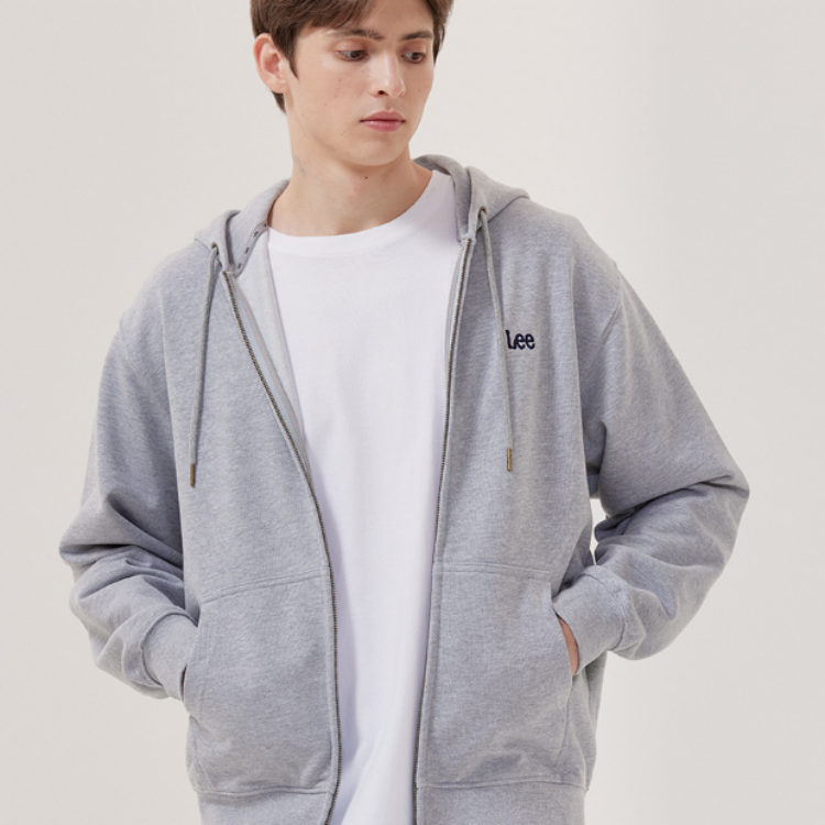 트위치 로고 후드 집업