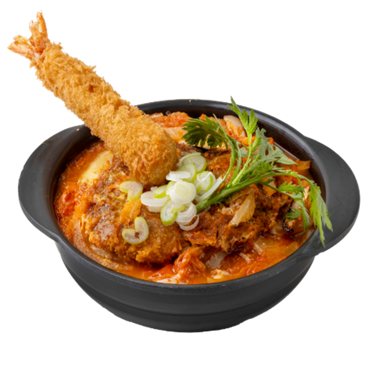 돈까스 김치나베