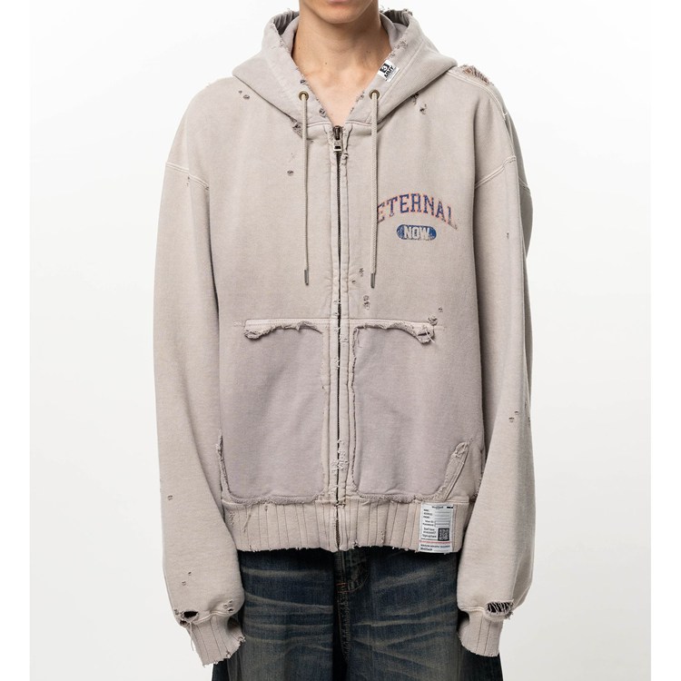 Sun Faded Like Zip-up Hoodie 
