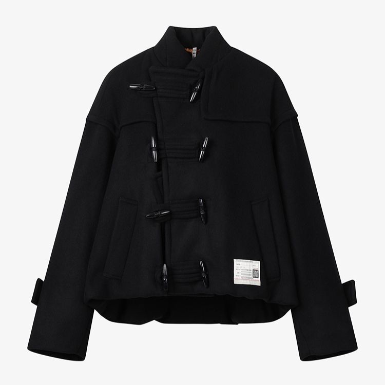 Roll-Up Hem 
Duffle Coat 
