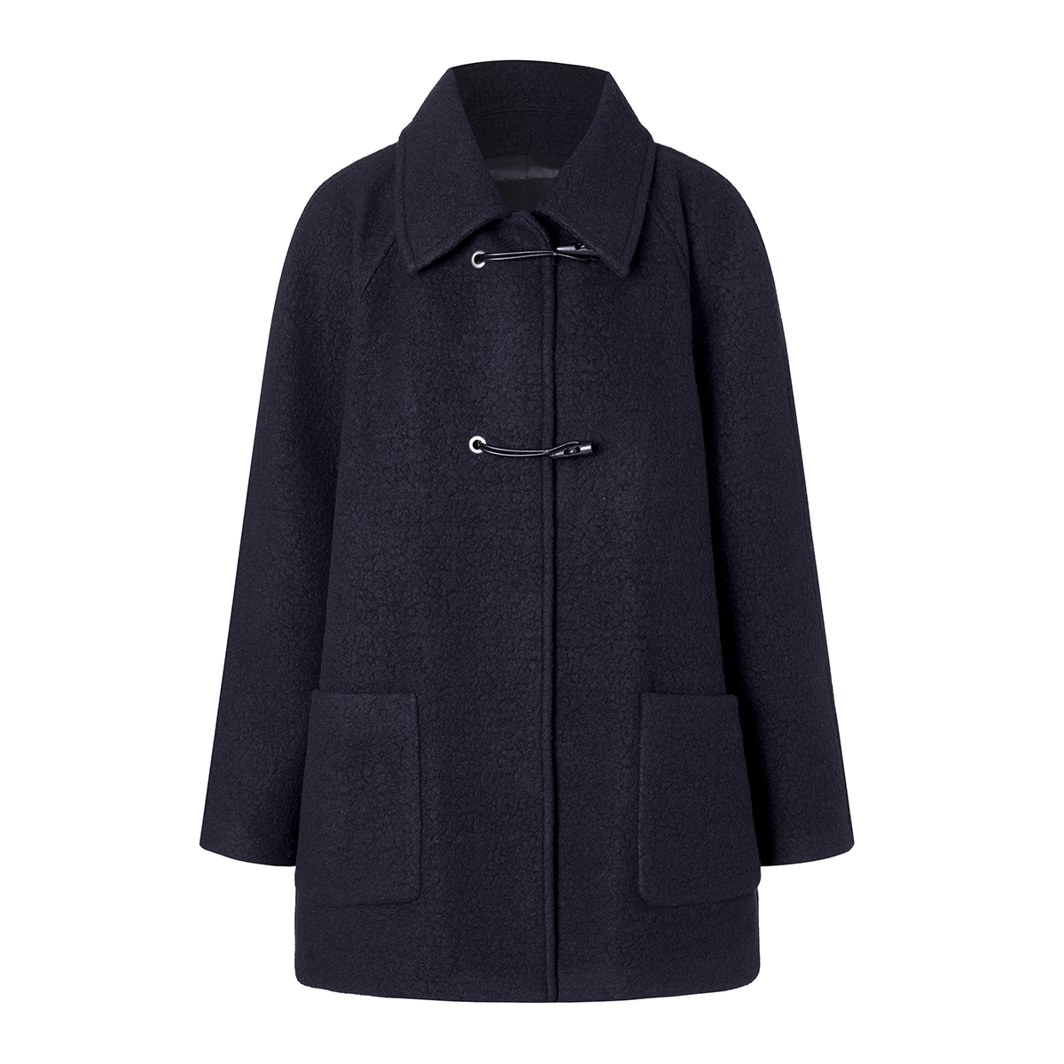 Toggle Detail Oversized Coat