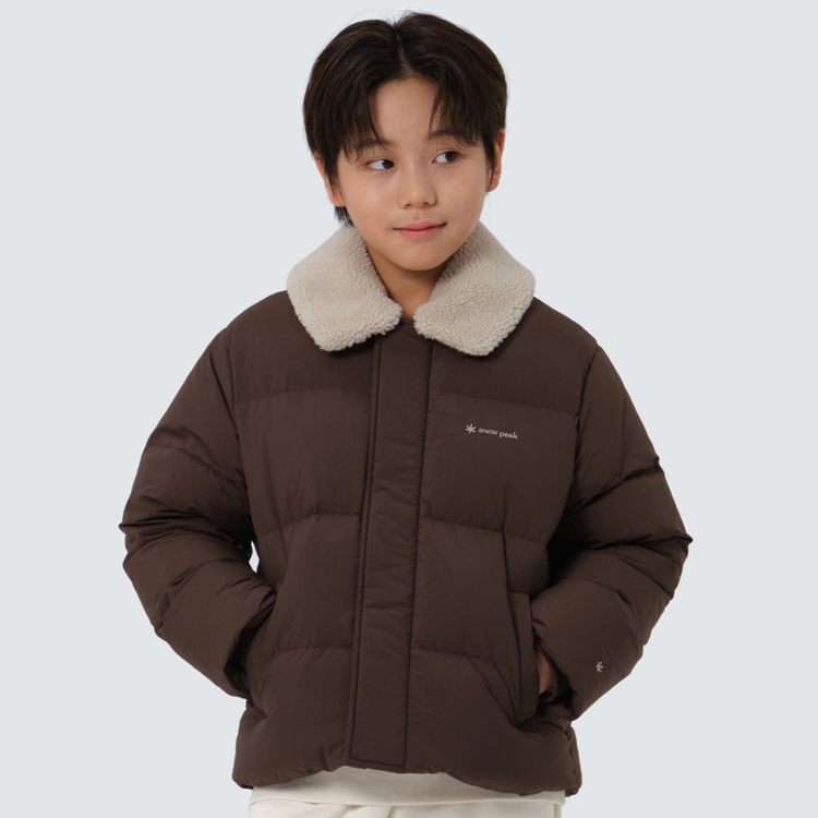 키즈 랜드에어 카라 
부클넥 헤비 다운 자켓