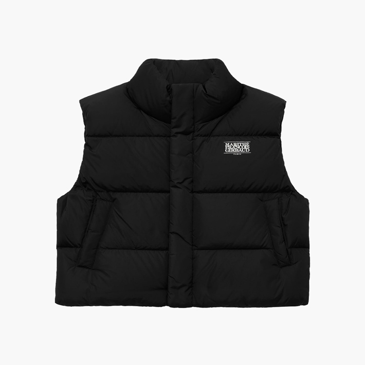 W CLASSIC LOGO 
DUCK DOWN CROP
VEST