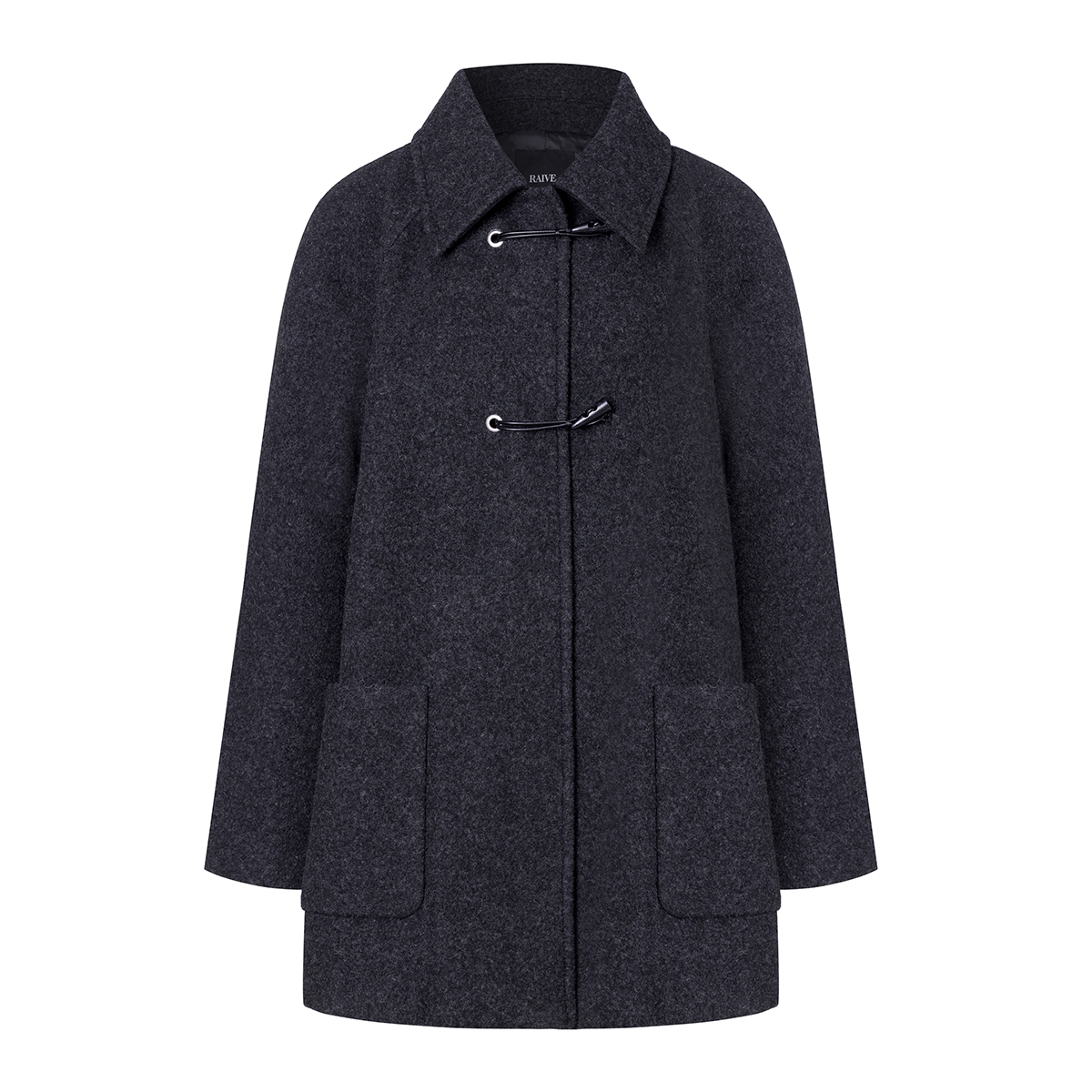 Toggle Detail Oversized Coat