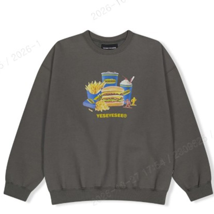 Y.E.S Burger Set 
Sweatshirt