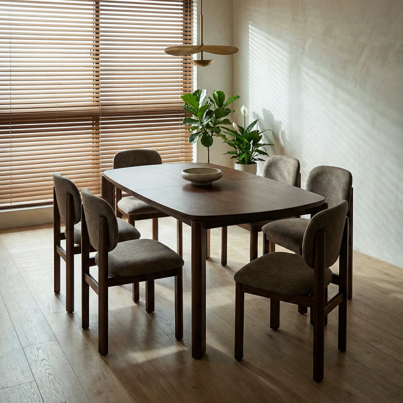 트로페즈 확장 다이닝 테이블