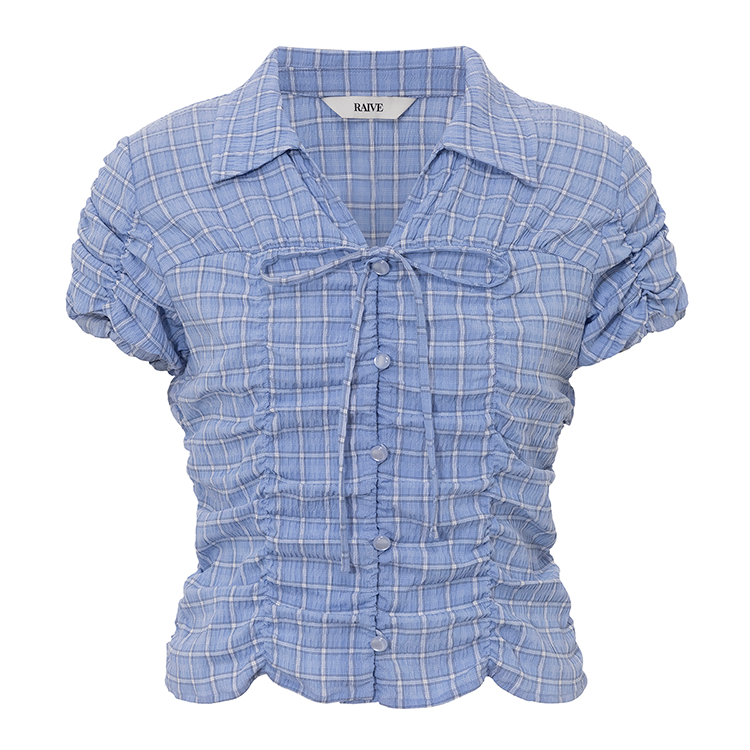 String 
Shirring Blouse