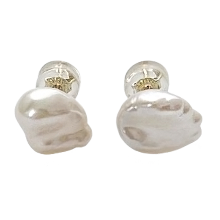 14K 바로크 진주 이어링
(14K Gold)