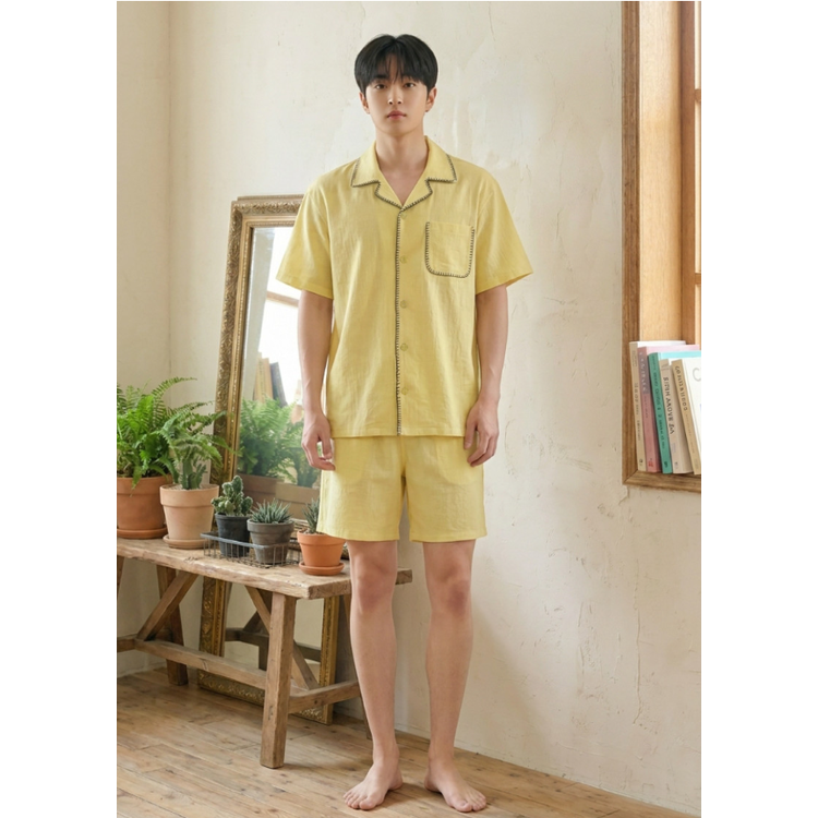 슬러브면 3부
파자마 셋업