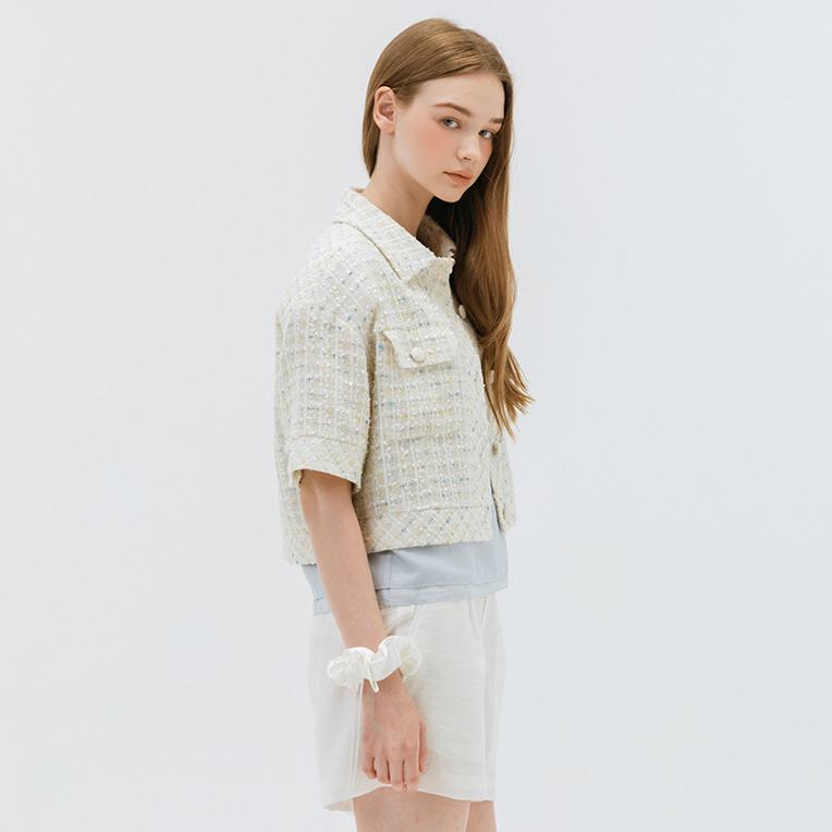 Seren Crop
Tweed Jacket