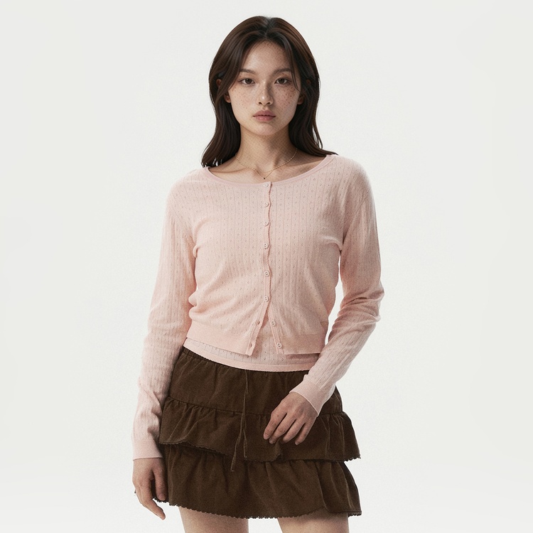 Punching Skashi 
Cardigan 