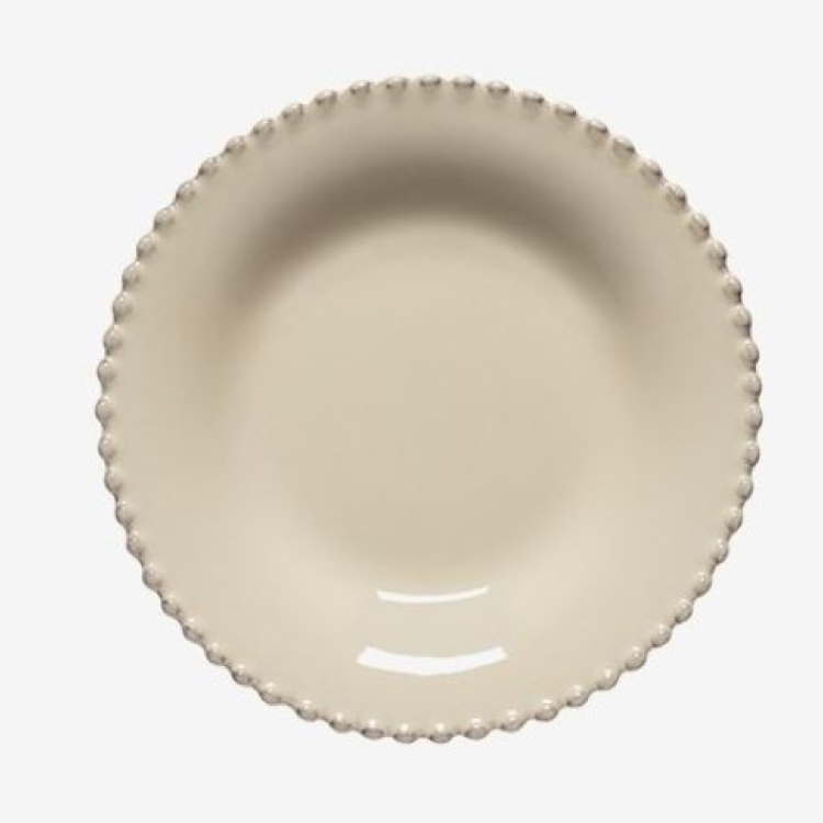 펄크림 24cm 
파스타접시