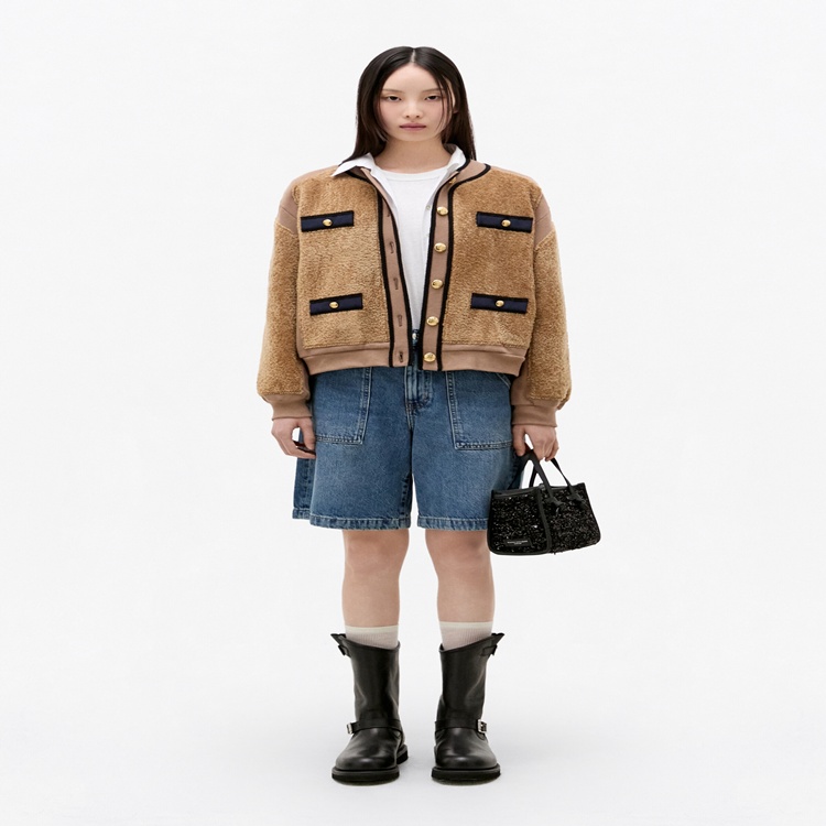 플리스 보아
블루종 재킷