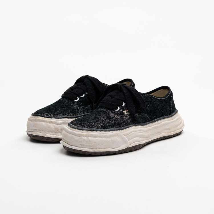 “BAKER 26” OG Sole Glittery Suede Low-top Sneakers 
