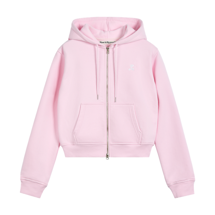 BASIC STITCH
CROPPED HOOD
ZIP-UP-PINK
