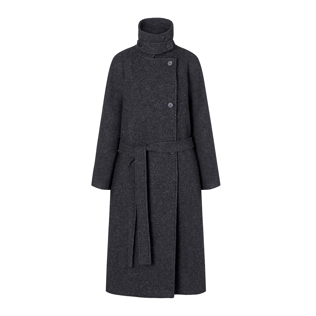 Toggle Detail Oversized Coat