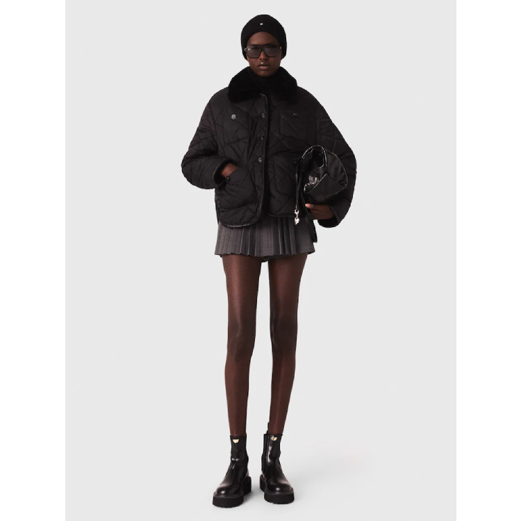 Reversible Sequin Puffer Jackeㅅ