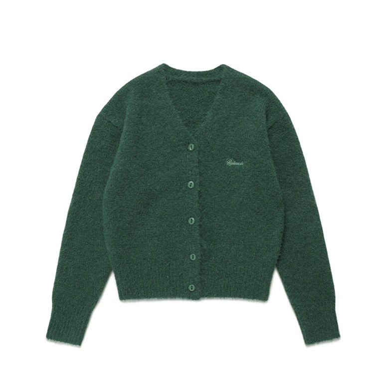 HAIRY V NECK 
CARDIGAN